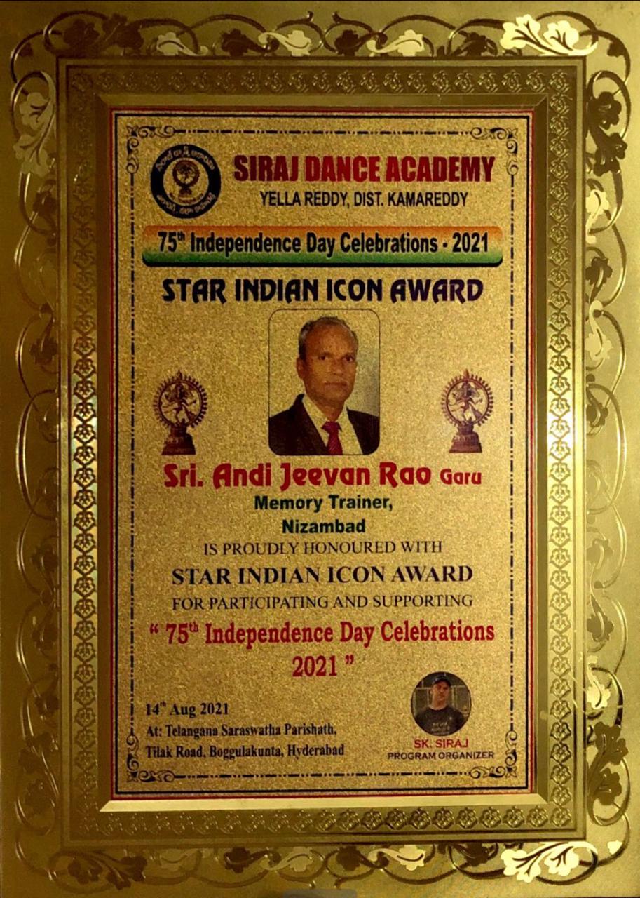Star Indian Icon Award