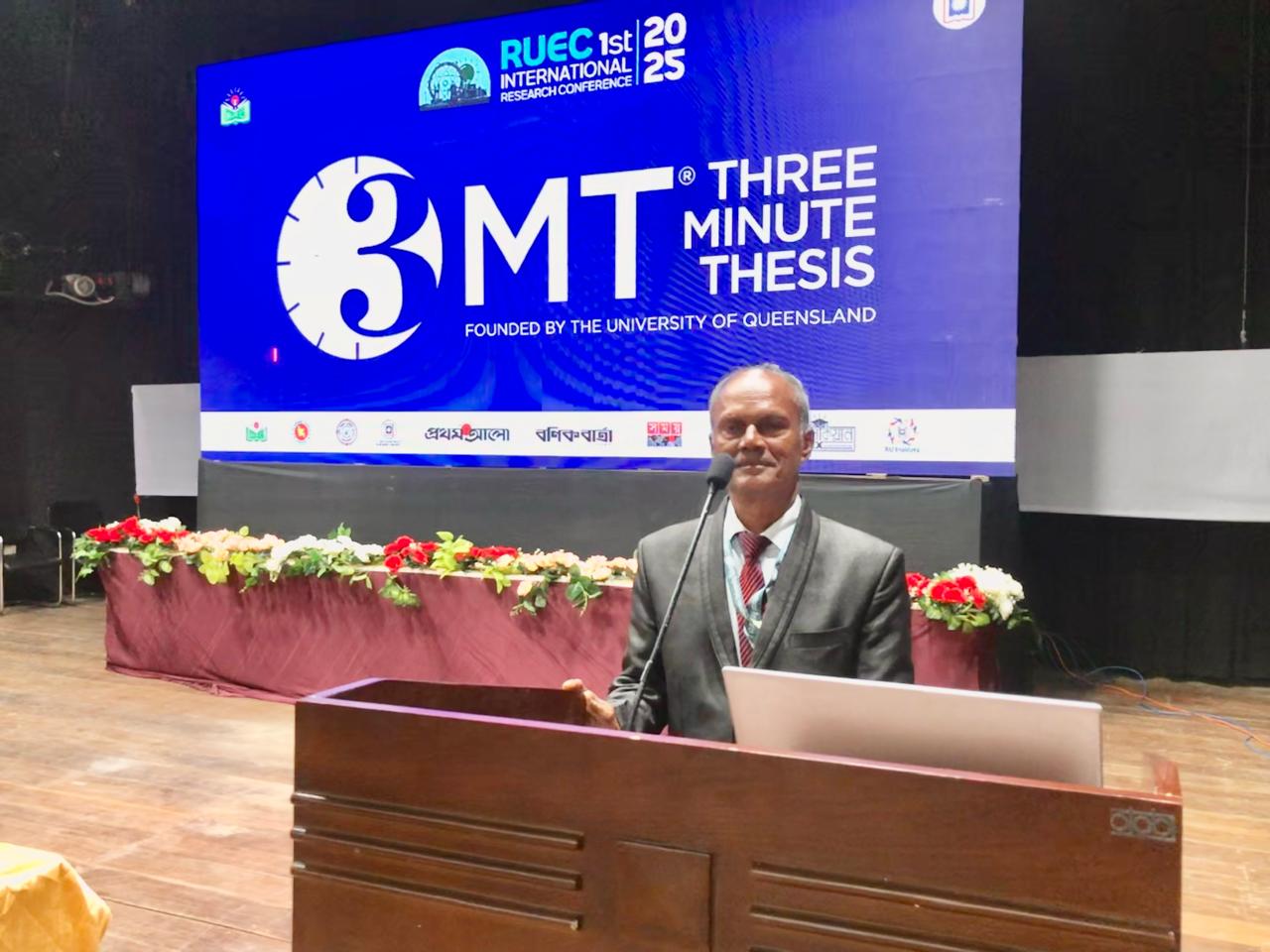 RUEC 1st International Research Conference-2025, Rajshahi University, Bangladesh Country