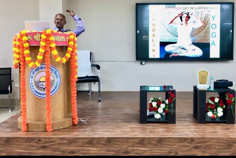 Greater India (Brihattar Bharat) connecting the Asian Countries organized by Department of Philosophy, DDU Gorakhpur University 