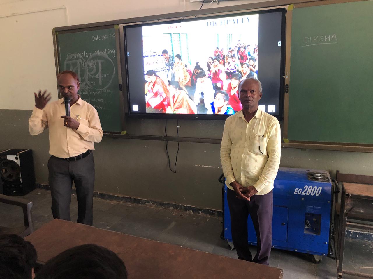 Feedback by Head Master Sri Narsaiah on Super Brain Yoga at ZPHS, Basar, Nirmal Dist.