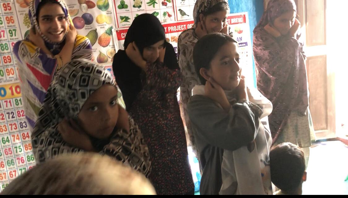 Positioning of fingers -Super Brain Yoga