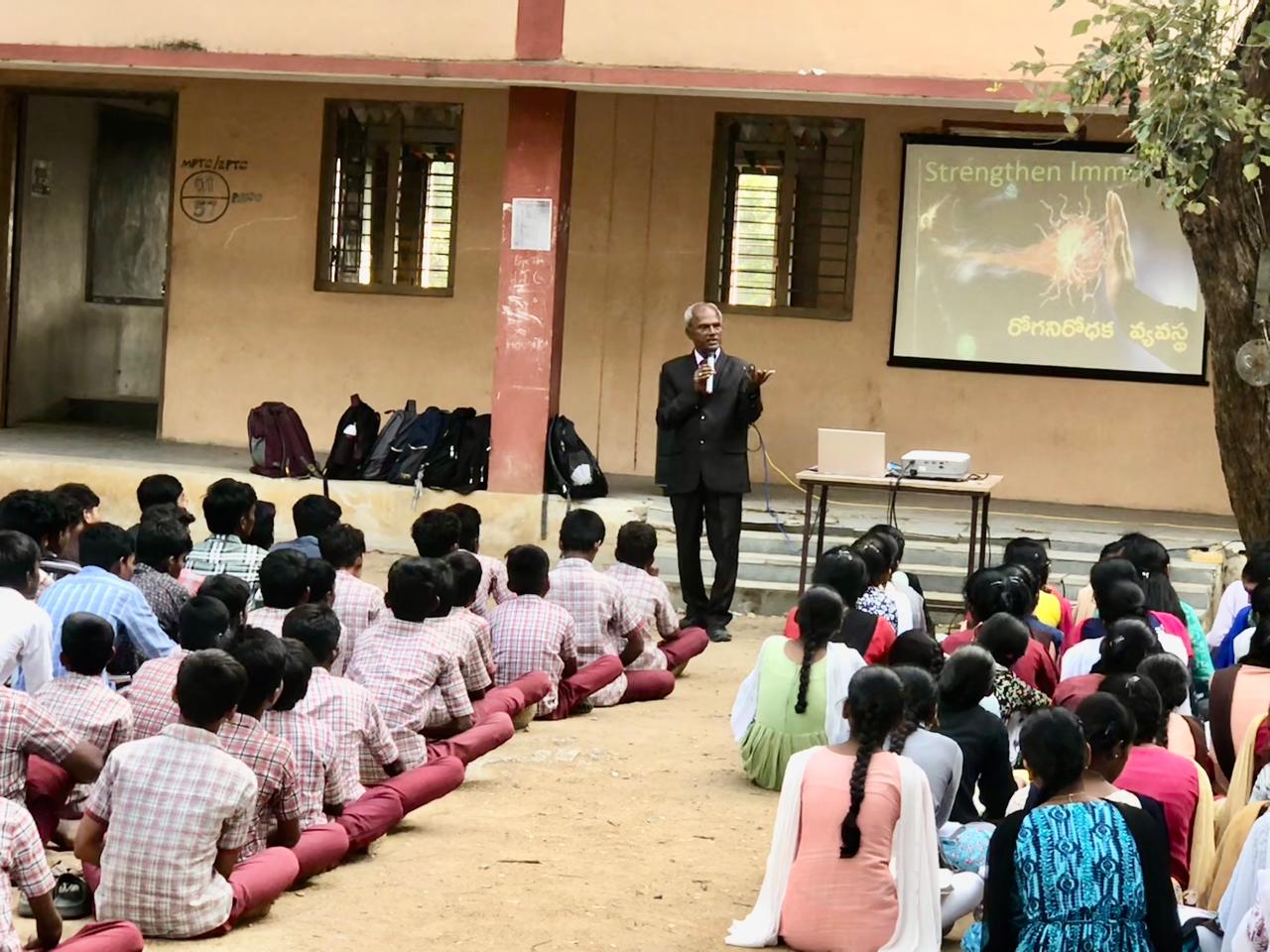 Power Point Presentation on Super Brain Yoga- Workshop on Super Brain Yoga at Govt. Junior College, Pedda Shankaram Pet, Medak Dist.