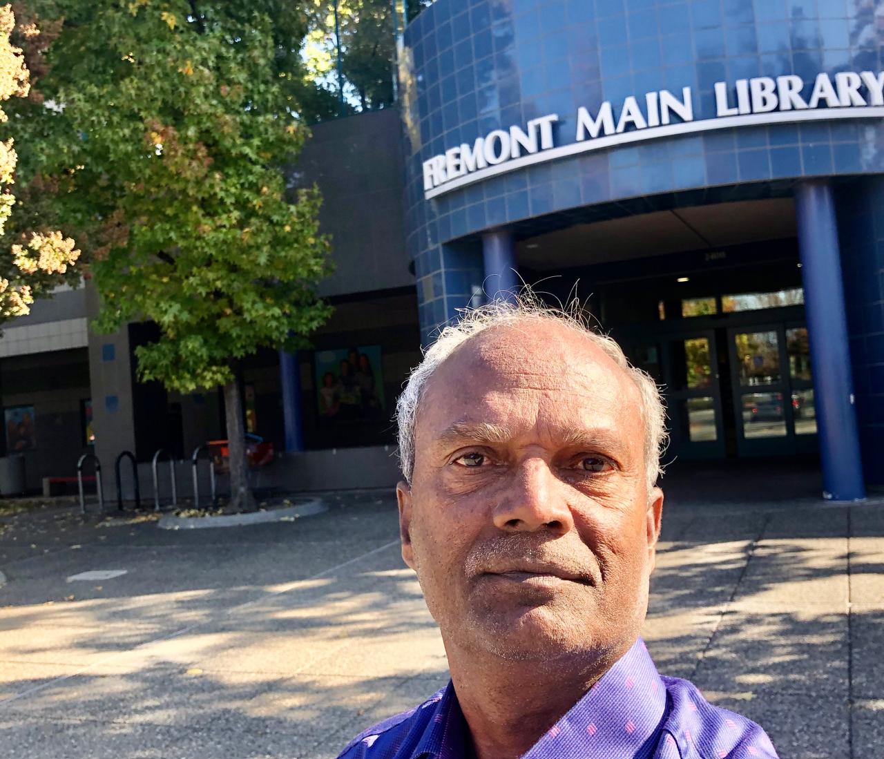 At Fremont Library, California, U.S.A.- Collection of Literature on Super Brain Yoga -16-11-2019