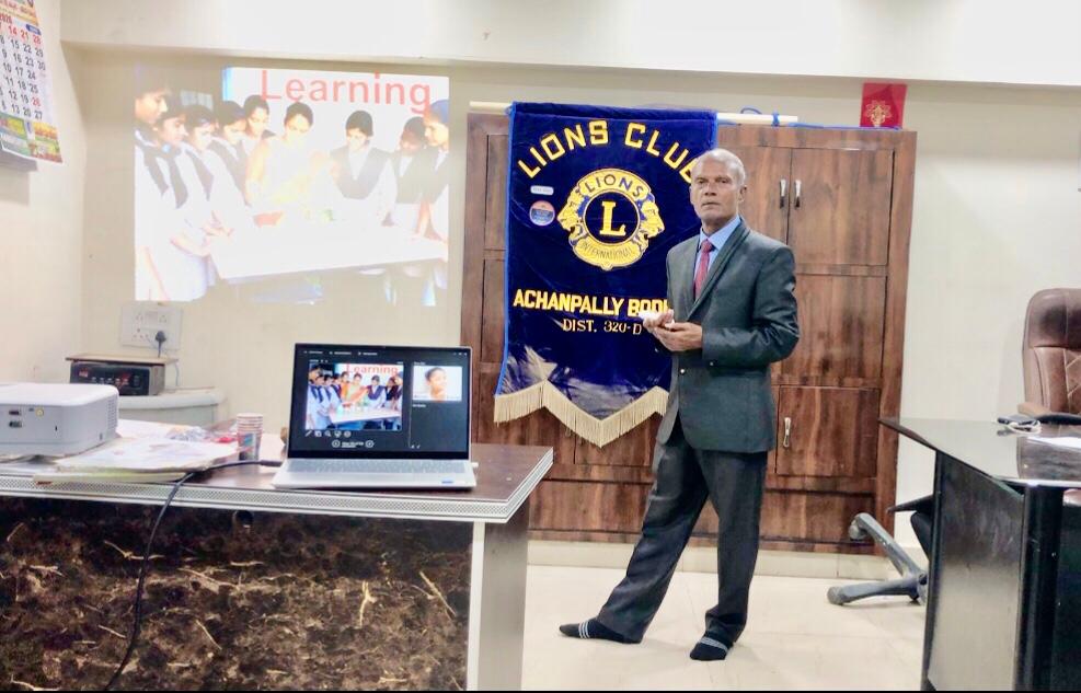 Workshop on Super Brain Yoga at Bodhan sponsored by Lions Clubs International, Bodhan-Achanpally, Dist: 320 D, Nizamabad Dist on 11-07-2026.